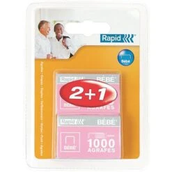 AGRAFE BUREAU BB 3X1000 BL - RAPID