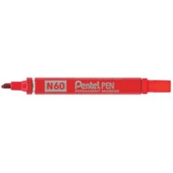 Marqueur Permanent N60 - Pointe Biseautée - À Capuchon - Pentel -Promos Papeterie Boutique AIG2222436
