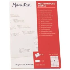 Étiquettes Multifonction - Manutan -Promos Papeterie Boutique AIG2487396