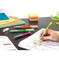 Surligneur BIC Highlighter Grip Flex - Jaune -Promos Papeterie Boutique AIG3328462