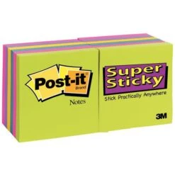 Post-it® Super Sticky Assorti -Promos Papeterie Boutique AIG344166