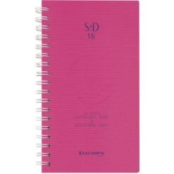 Semainier Poche SAD 16W Linicolor - Sept 2023/déc 2024 - Exacompta