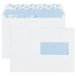Enveloppe Blanche Avec Fenêtre 90 G - Boîte De 500 8 Enveloppe Blanche Avec Fenêtre 90 G - Boîte De 500 -Promos Papeterie Boutique AIG3499463