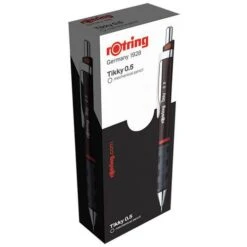 Boîte De 12 Porte-mines ROtring® Tikky II - Corps Noir - ROtring® -Promos Papeterie Boutique AIG35757593
