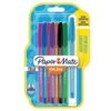 Lot De 12 Stylos à Bille Inkjoy Capuchonnés Assortis - Paper Mate®
