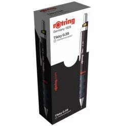 Boîte De 12 Porte-mines ROtring® Tikky II - Corps Noir - ROtring® -Promos Papeterie Boutique AIG35800882