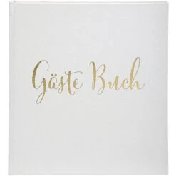 Livre D'or 140 Pages Tranche Or Allemand - Exacompta