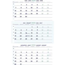 Calendrier 2024 3 Mois