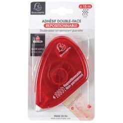 Exacompta Dérouleur D'adhésif Double-face Repositionnable Pour Photos