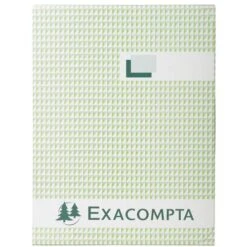 Exacompta Registre 29,7x21cm 5x5 Folioté 300 Pages