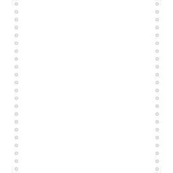 Exacompta Feuilles Listing Blanc 240x11 1pli Bandes Détachables 80g