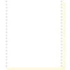 Exacompta Feuilles Listing Autocop. Blanc/jaune 240x11 2plis Bande Détachable