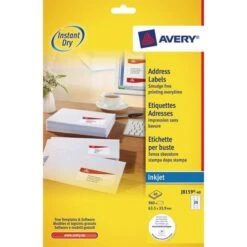 Avery Étiquette Standard - Impression Jet D'encre -Promos Papeterie Boutique AIG499437