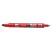 Pilot Marqueur Permanent Twin Marker, Extra Fin