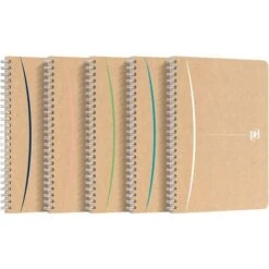 Cahier Touareg 148x210 100p 90g Recycle Q5/5 Assorti - Oxford