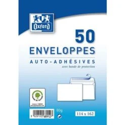 Enveloppes 114x162 Auto Adhésives - Oxford -Promos Papeterie Boutique AIG7501664