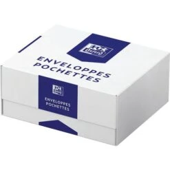 Enveloppes 110x220 Auto Adhésives Sans Fenêtre Blanche - Oxford -Promos Papeterie Boutique AIG7503593