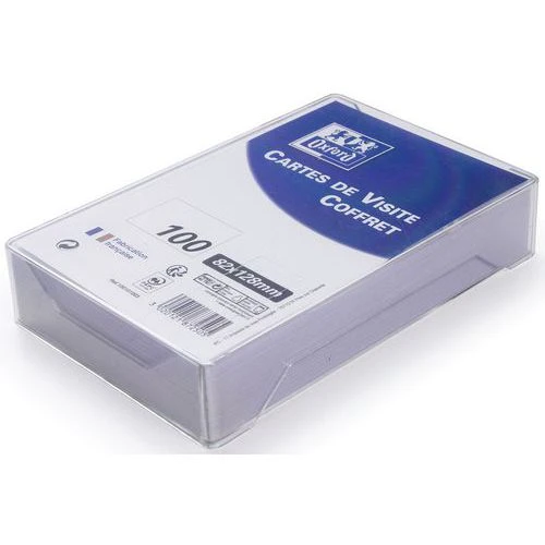 Paquet De Cartes De Visite 82x128 - Oxford 2 Paquet De Cartes De Visite 82x128 - Oxford – Image 2