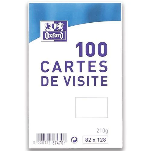 Coffret Cartes De Visite 82x128 - Oxford 2 Coffret Cartes De Visite 82x128 - Oxford – Image 2